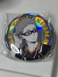 ハイキュー!! ポートレートシャイニー缶バッジ 月島蛍