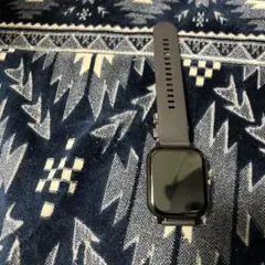 smart Watch本体 黒 シリコンバンド