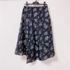 未使用品《E hyphen world gallery》フレアロングスカート