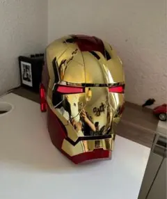 アイアンマンヘルメット自動開閉　音声認識開閉可能　AUTOKING ゴールド アイアンマンヘルメット自動開閉 音声認識開閉可能 AUTOKING ゴールド