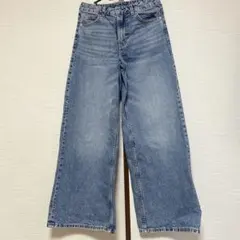 H&M ライトブルー　ストレートデニム　36
