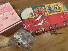 新品未使用非売品　アンパンマン SLマン　バッグ　クリアコップのセット