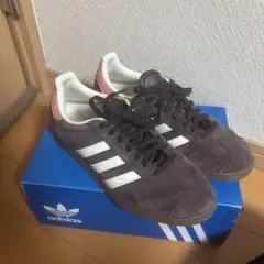 adidas GAZELLEWシャドーブ ラウン 24cm