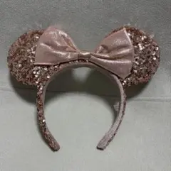 【Disney】ミニーちゃんのスパンコールカチューシャ