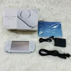 【極美品】SONY PSP本体 パールホワイト