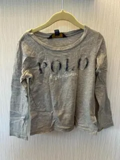 Polo Ralph Lauren グレー 長袖Tシャツ 4歳　110cm