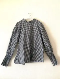 ZARA クロップドギンガムチェックシャツ ZARA クロップドギンガムチェックシャツ XS - メルカリ
