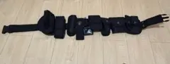 새비지 택티컬 벨트 파우치 세트 블랙 컴플리트 장비