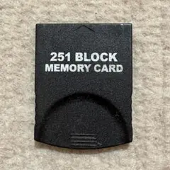 【動作確認済み】 ゲームキューブ用　251ブロック メモリーカード