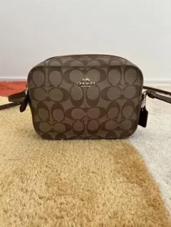 COACH ブラウン ショルダーバッグ
