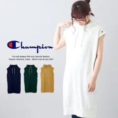 Champion パーカーワンピ ノースリーブス