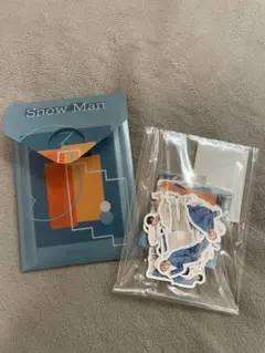 Snow Man フレークシール