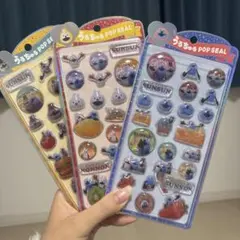 パペットスンスン　うるちゅるポップシール ボンボンドロップシール正規品