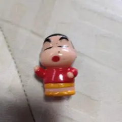 クレヨンしんちゃん ソフビ 指人形 1992年 レトロ レア 希少