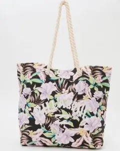 Billabong コットンキャンバス トートバッグ 花柄のサムネイル