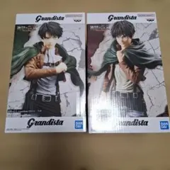 進撃の巨人 Grandista リヴァイ・エレン 2体セット