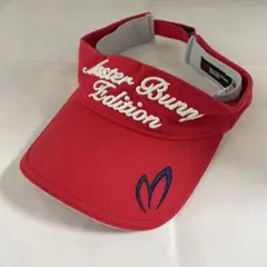 マスターバニーエディション サンバイザー レッド