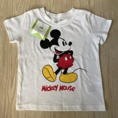 西松屋　ミッキーマウス Tシャツ ホワイトのサムネイル
