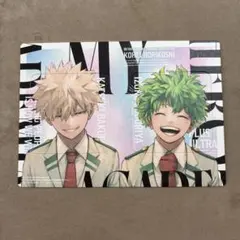 ヒロアカ ジャンプGIGA 両面コースター 緑谷出久 爆豪勝己