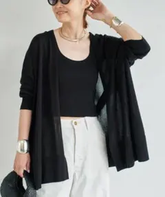 ドゥーズィエム クラス shake code ショート カーディガン