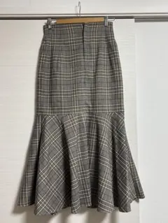 アダムエロペ　ADAM ET ROPE' チェックマーメイドスカート