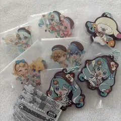 雪ミク　2026 あそーと ラバーマスコット3種 アクスタ4種 コンプリート