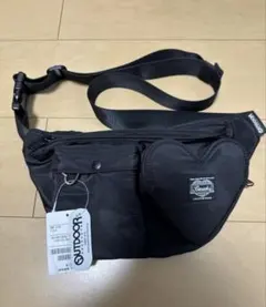 BASICKS×OUTDOOR PRODUCTS ハートウエストバッグ　本田翼