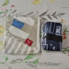 もへじ 手ぬぐいエコバッグ ＆ ノジマ マチ付きエコバッグのサムネイル