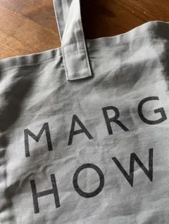 未使用　MARGARET HOWELL リネントートバッグ　ミントのサムネイル