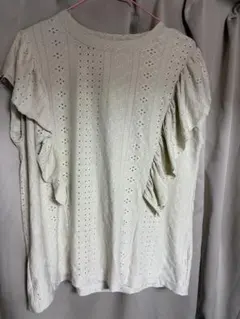 mysa closet フリルプルオーバー L しまむら 田中里奈コラボ