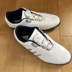 アディダス adidas ゴルフシューズ Boaシステム ホワイト 25cm