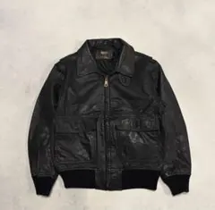 Vintage Type A-2 Bomber Leather Jacket