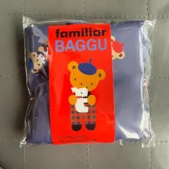 新品 ファミリア BAGGU エコバッグ Mサイズ familiar 未使用 f