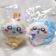 ちいかわ　ソフビフィギュア4 うさぎなモモンガ＆ちいかわライトクリップ　モモンガ