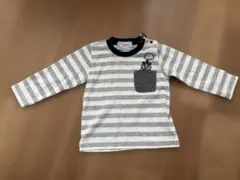 トーマス 長袖 90cm 薄手　男の子　ボーダー　保育園着