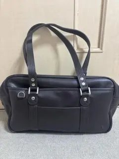 希少・旧ロゴ】濱野皮革工藝 HAMANO エナメル セレブボストン ブラック
