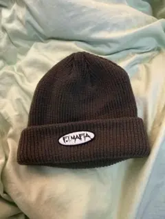 F.I.MAFIA/カーキ/ビーニー/ニット帽/未使用