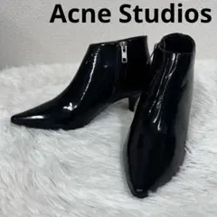 Acne Studios エナメルショートブーツ サイドジップ 35のサムネイル