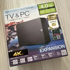 SEAGATE 4TB 外付けハードディスク EXPANSION