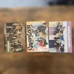 SEVENTEEN クリアファイル 3点セットのサムネイル