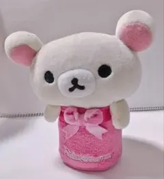 コリラックマ　ぬいぐるみ　小物入れ　ピンク