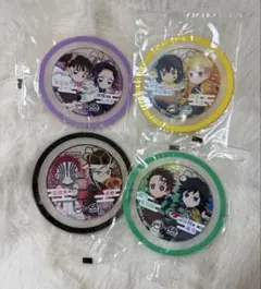 くら寿司 鬼滅の刃 ラバーコースター 全4種 コンプリート