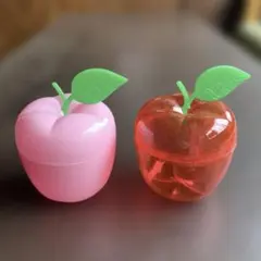 リンゴ型　キャンディボックス　容器　入れ物　ファンシー　キャンディケース