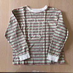UNIVERSAL OVERALL☆ストライプ U刺繍
