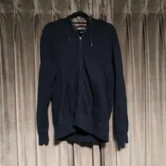 スウェットフルジップパーカ ユニクロ L ネイビー　UNIQLO