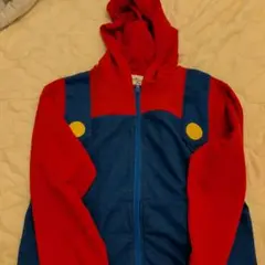 マリオ風フード付きジャケット M
