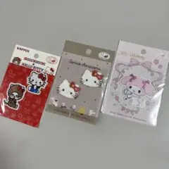 산리오 몬치치 패치 4장 세트 다리미 인감 키티 마이멜로
