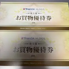 ヤマダ電機 株主優待券 10000円分
