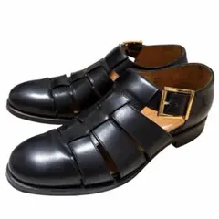 c0542 美品 ジョセフチーニー PENZANCEⅡ レザーサンダル 7 黒 c0542 美品 ジョセフチーニー PENZANCEⅡ レザーサンダル 7 黒 - メルカリ