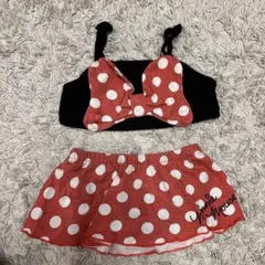 ミニーマウス セパレート水着 80